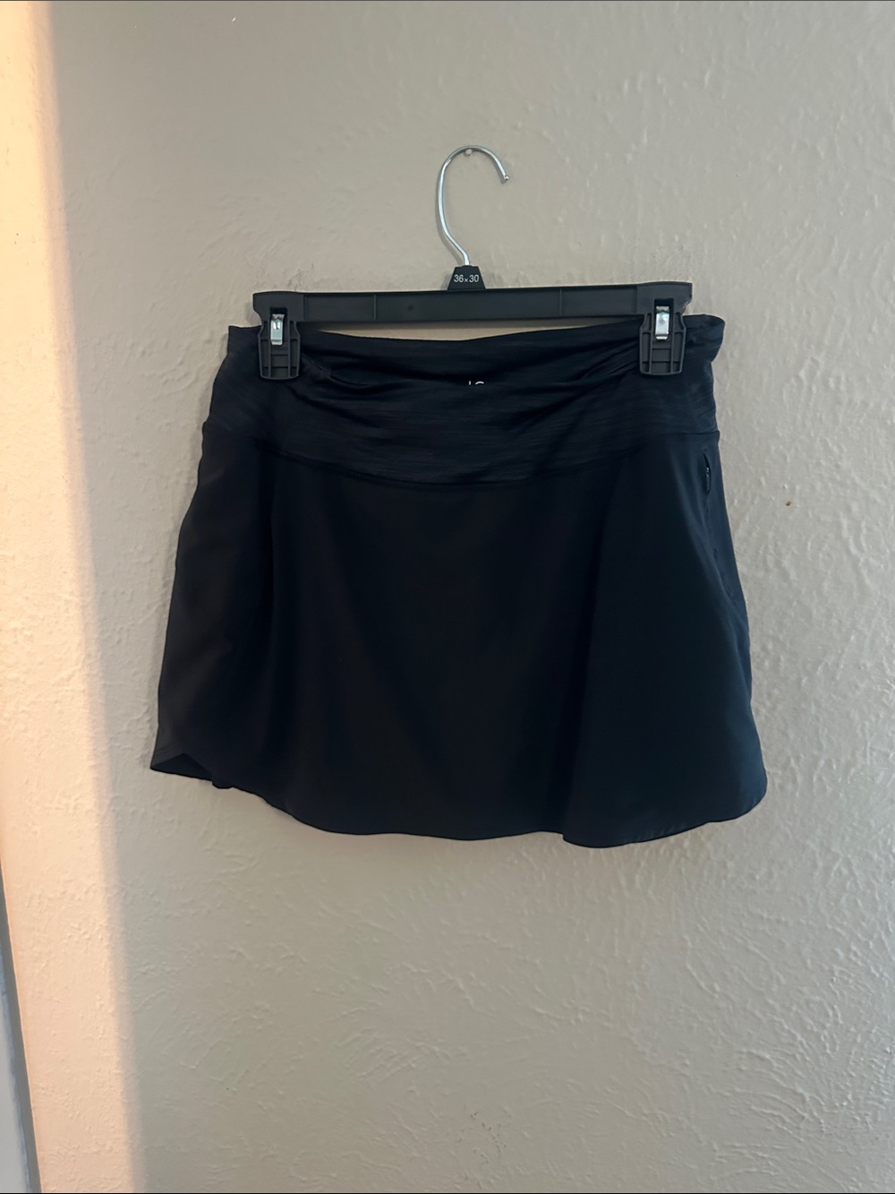 Outdoor Voices Black Skater Tennis Skirt